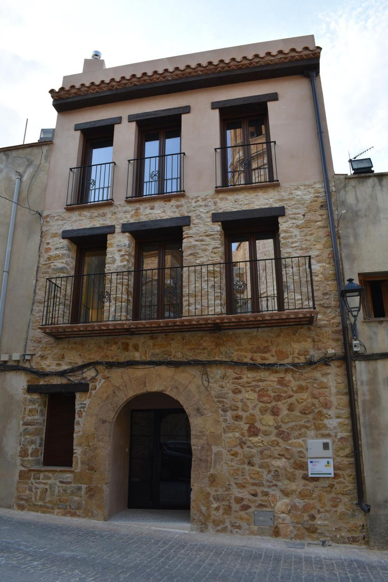 La Casa Del Campanar Villa Traiguera Buitenkant foto
